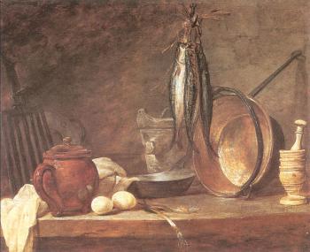 Jean Baptiste Simeon Chardin : The Fast Day Meal
